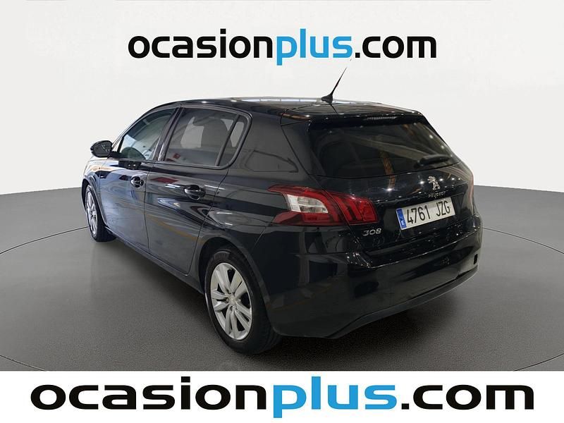 Usado Peugeot 308 Style 130 CV (95 kW) 2017 Negro