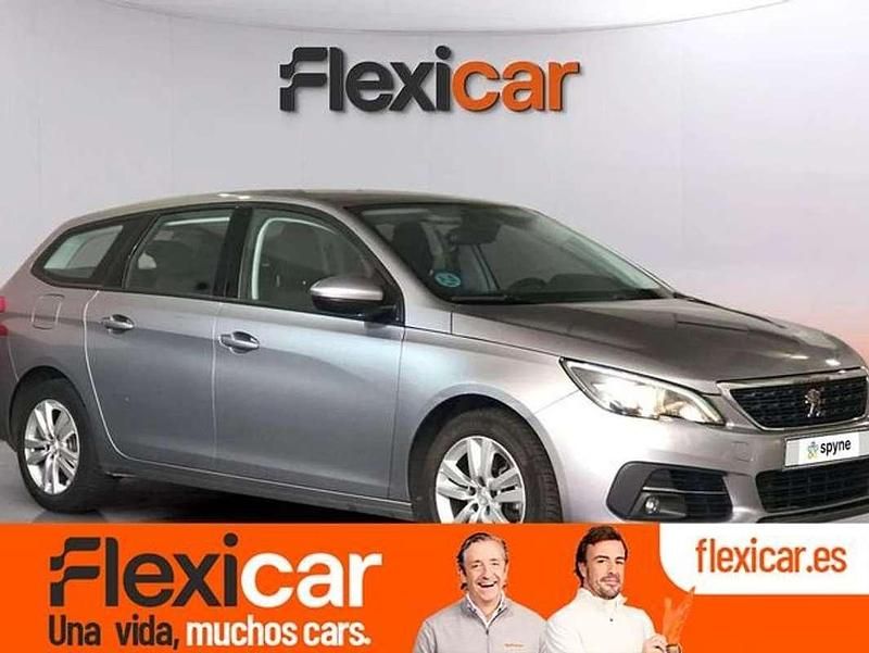 Gris Usado 2021 Peugeot 308 Active Utilitario | 13.490 € (Buen precio) - Imagen 1/4
