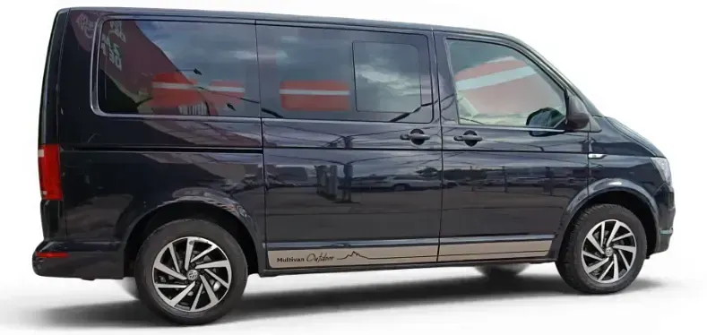 Usado VW Multivan 150 CV (110 kW) 2019 Negro Monovolumen