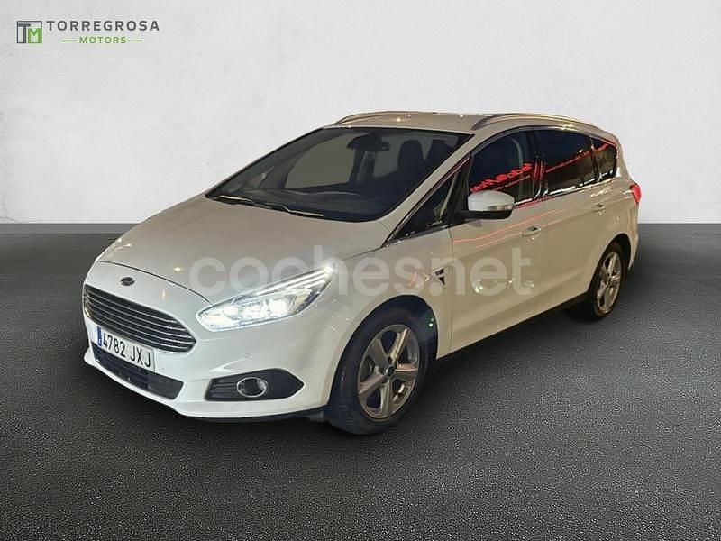 Blanco Usado 2018 Ford S-MAX Titanium Monovolumen | 18.900 € (Precio justo) - Imagen 1/4