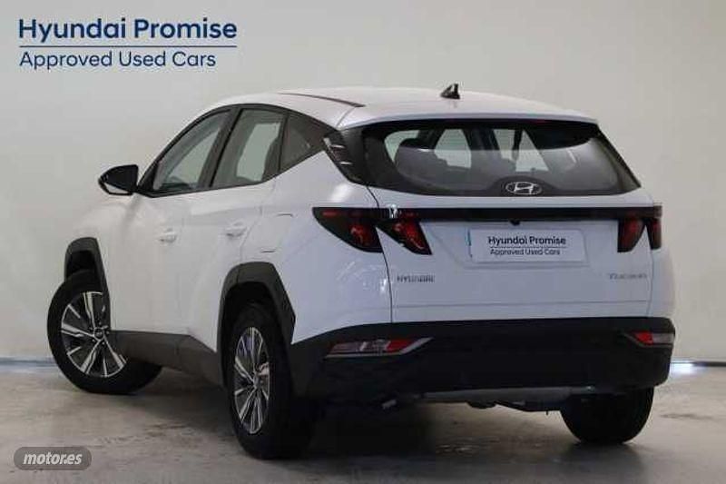Usado Hyundai Tucson 150 CV (110 kW) 2024 Atlas white SUV