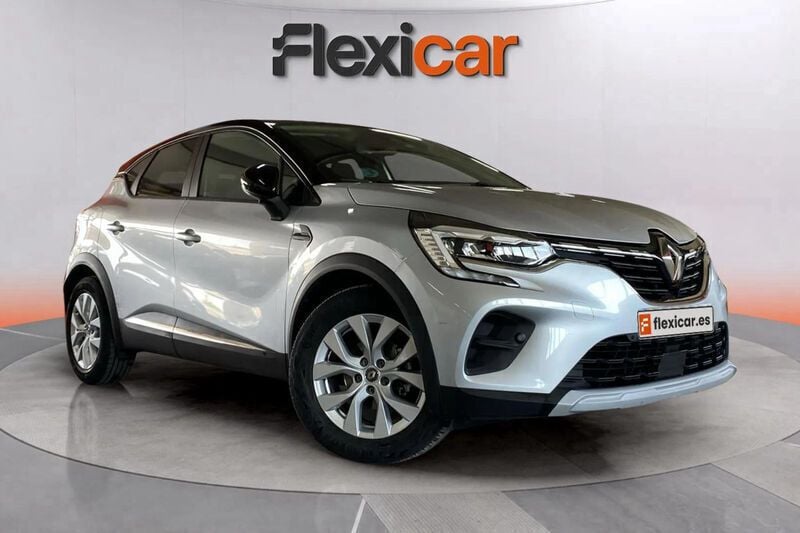 Gris Usado 2021 Renault Captur Zen SUV | 16.290 € (Precio justo) - Imagen 1/4