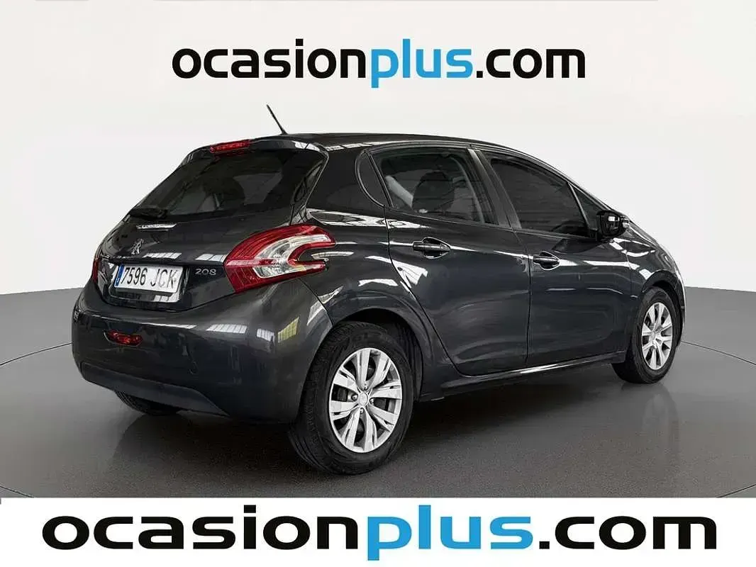 Usado Peugeot 208 Business-Line 68 CV (50 kW) 2015 Gris Utilitario