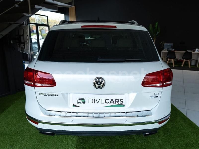 Usado VW Touareg R-line 340 CV (250 kW) 2015 Blanco SUV