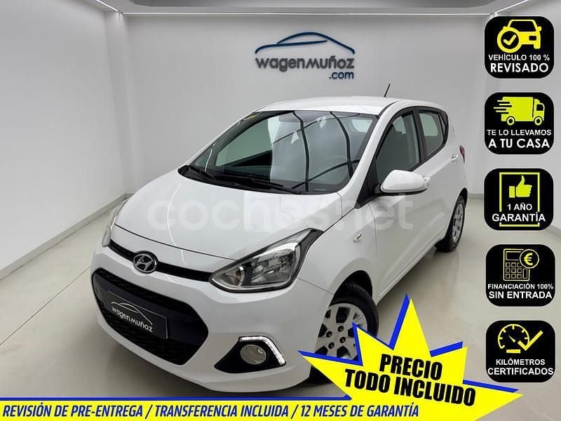 Blanco Usado 2015 Hyundai i10 Utilitario | 7600 € (Precio justo) - Imagen 1/4