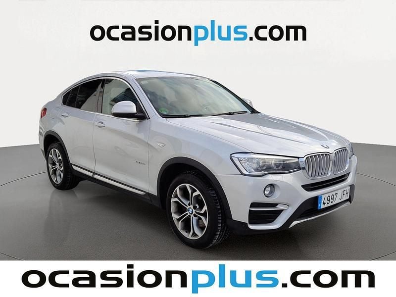 Usado BMW X4 190 CV (139 kW) 2015 Gris plata SUV