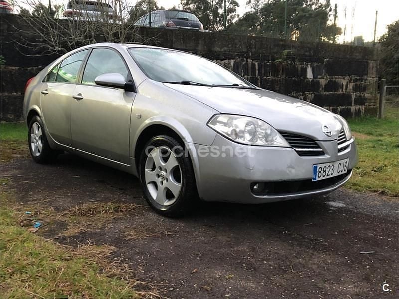Gris / plata Usado 2003 Nissan Primera Acenta Berlina | 1950 € (Precio justo) - Imagen 1/4