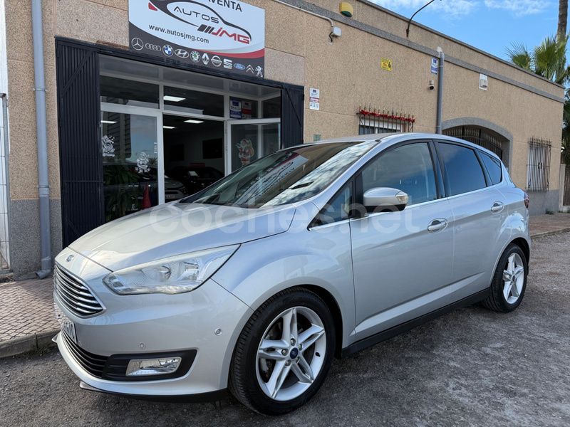 Gris / plata Usado 2019 Ford C-MAX Titanium Monovolumen | 15.500 € (Precio justo) - Imagen 1/4