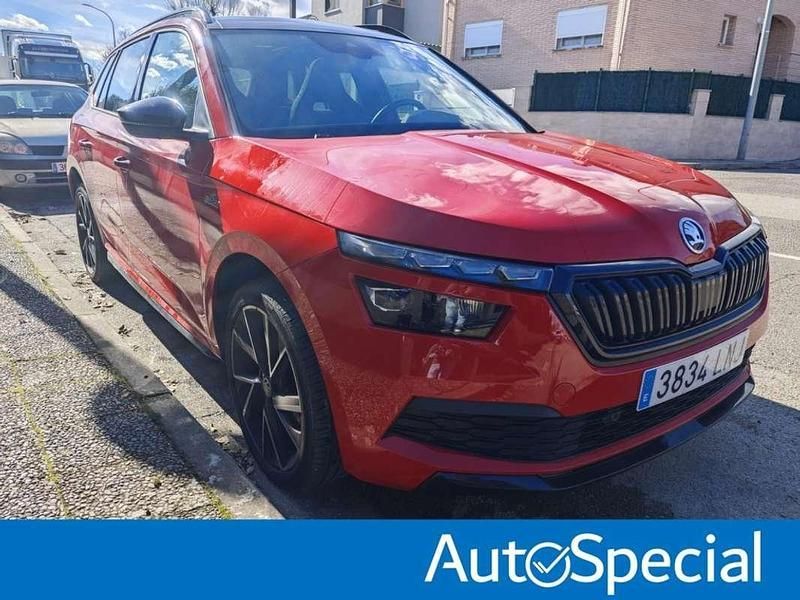 Rojo Usado 2021 Skoda Kamiq Monte Carlo SUV | 19.990 € (Super precio) - Imagen 1/3