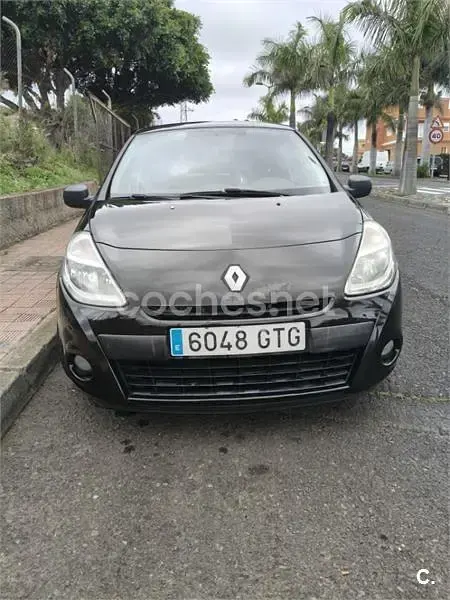 Usado Renault Clio II Exception 75 CV (55 kW) 2010 Negro Berlina