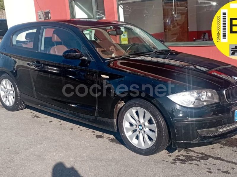 Negro Usado 2008 BMW 120 Coupé Coupe | 6499 € (Precio justo) - Imagen 1/4