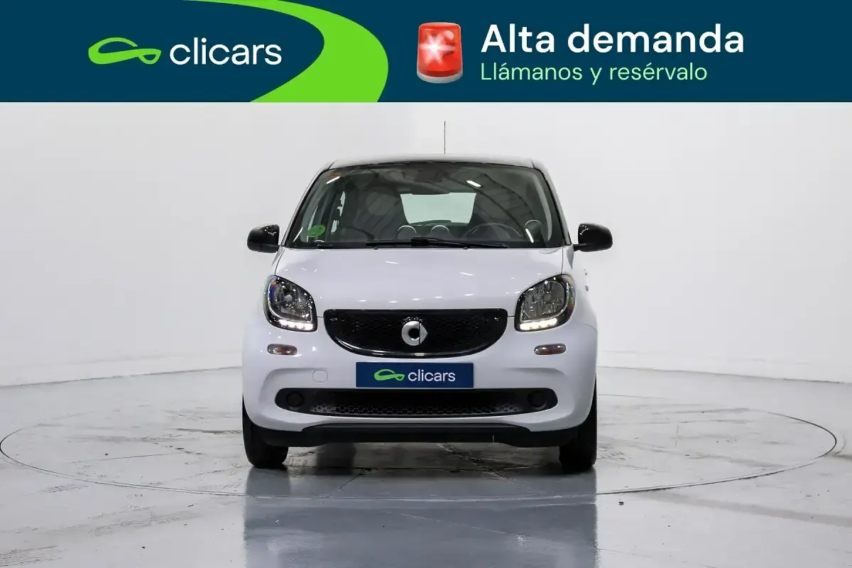 Usado Smart ForFour Passion 71 CV (52 kW) 2016 Blanco Utilitario