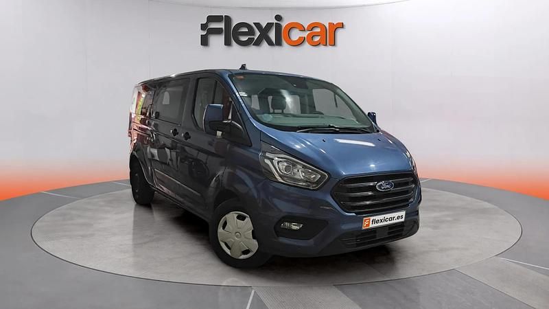 Usado Ford Transit Custom Titanium 136 CV (100 kW) 2023 Azul Monovolumen