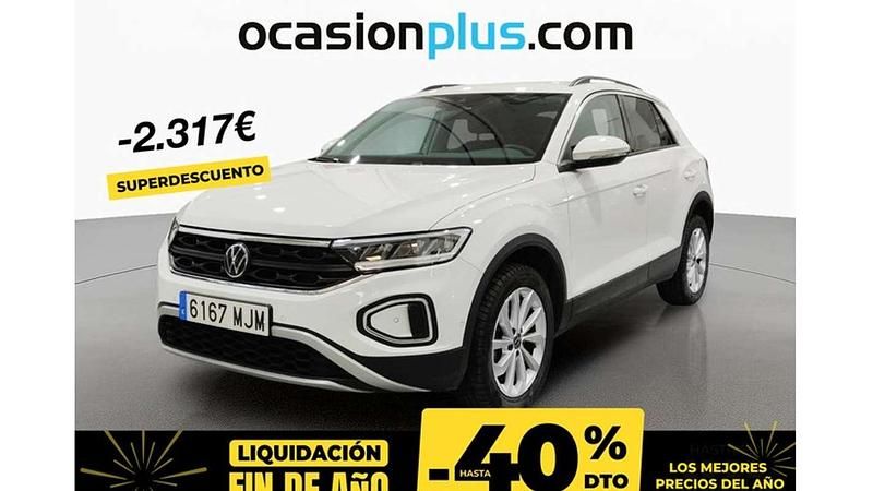 Blanco Usado 2023 VW T-Roc Life SUV | 23.173 € (Caro) - Imagen 1/4