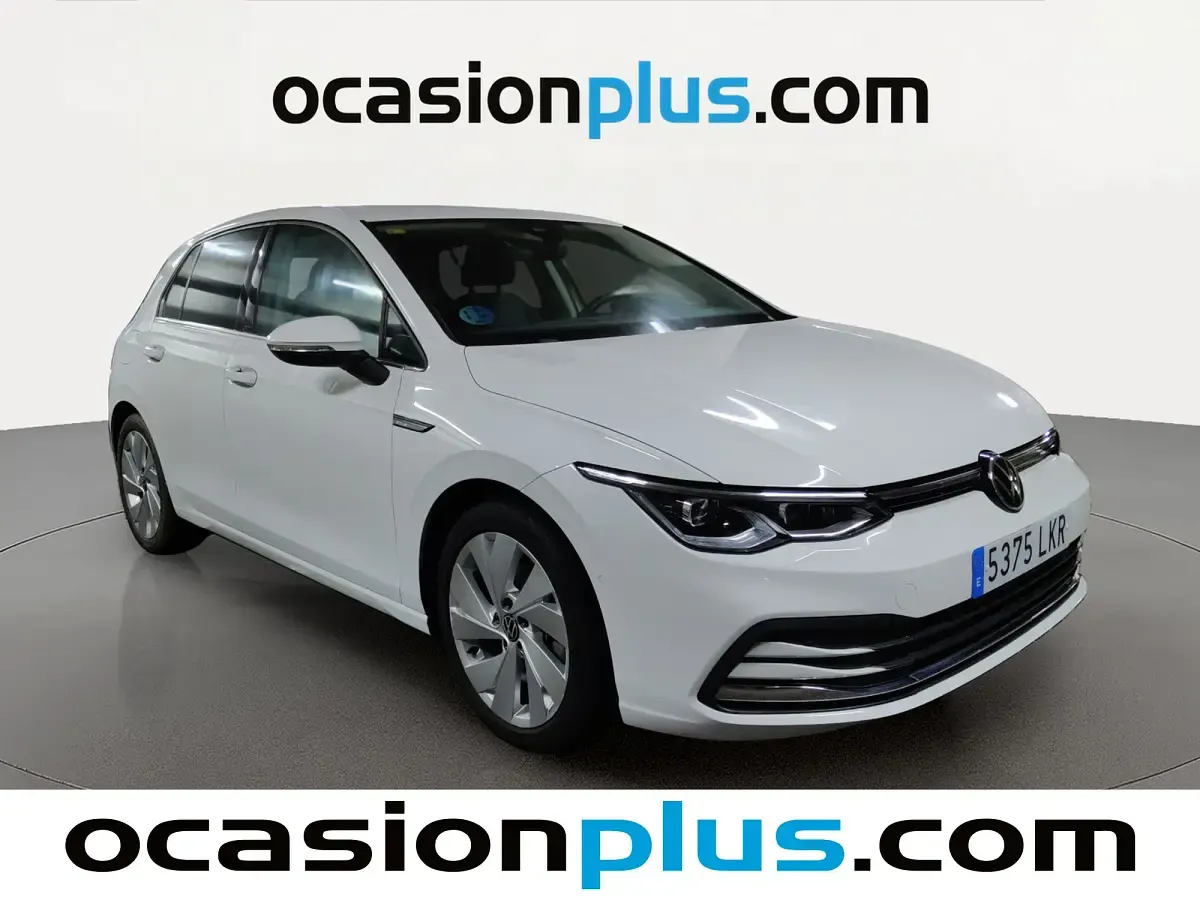 Usado VW Golf VIII Style 150 CV (110 kW) 2020 Blanco Utilitario