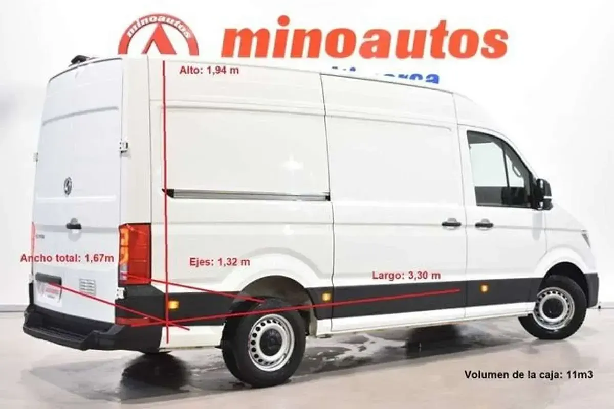 Usado VW Crafter 140 CV (102 kW) 2021 Blanco Van