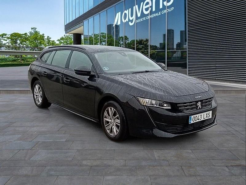 Usado Peugeot 508 Active 130 CV (95 kW) 2022 Negro Familiar