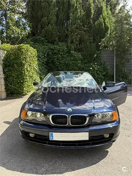 Usado BMW 318 143 CV (105 kW) 2002 Azul Descapotable