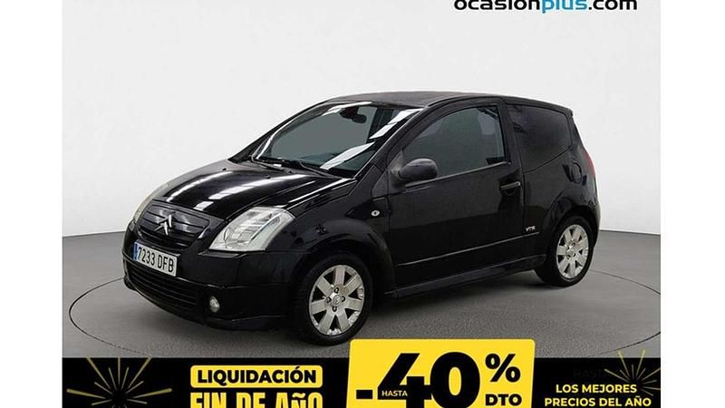Negro Usado 2004 Citroën C2 VTR Sport Utilitario | 1990 € (Super precio) - Imagen 1/4