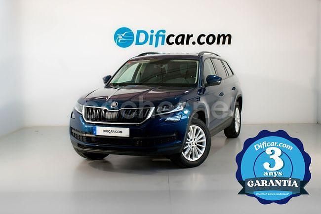Azul Usado 2019 Skoda Kodiaq Ambition SUV | 25.990 € (Caro) - Imagen 1/4