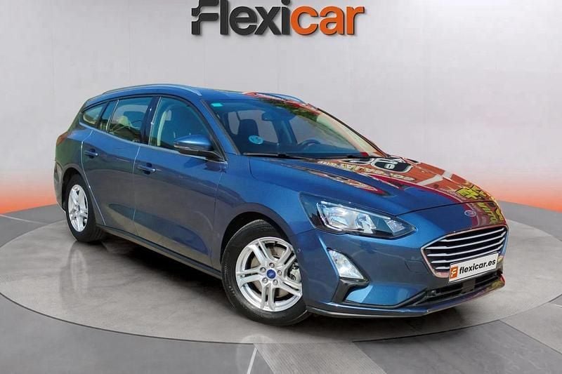 Azul Usado 2019 Ford Focus Trend+ Familiar | 14.290 € (Precio justo) - Imagen 1/4