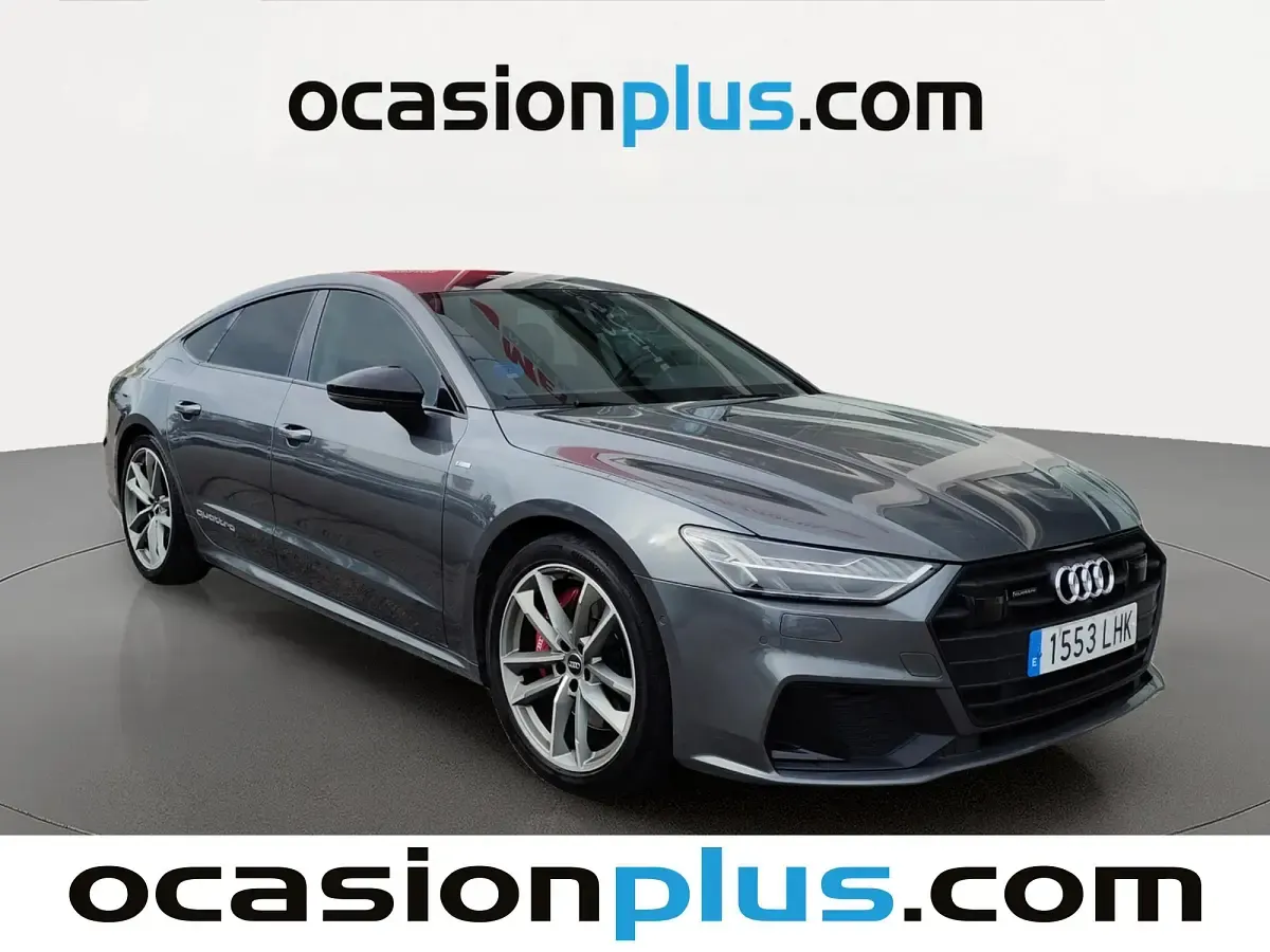 Usado Audi A7 Sportback S-Line 367 CV (269 kW) 2020 Gris Utilitario