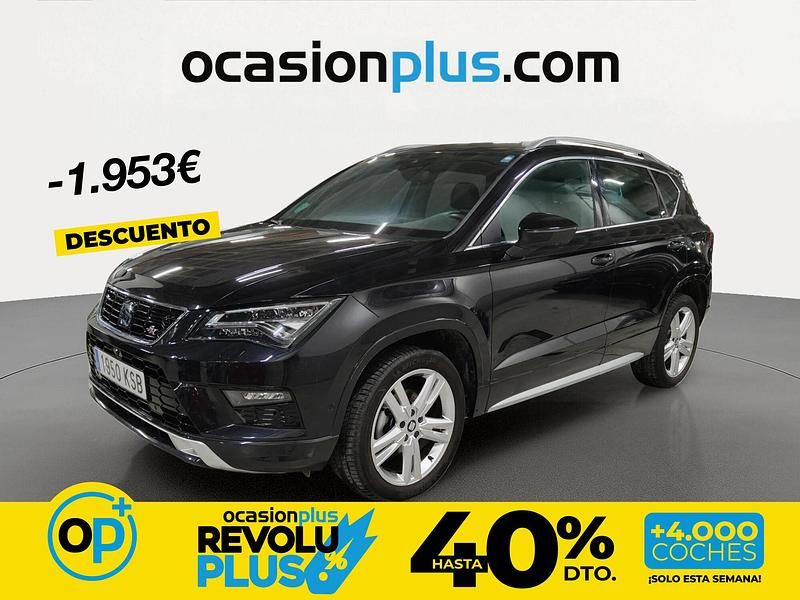Usado Seat Ateca FR 150 CV (110 kW) 2018 Negro SUV