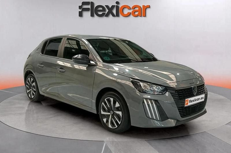 Gris Usado 2024 Peugeot 208 Active Utilitario | 13.790 € (Precio justo) - Imagen 1/4