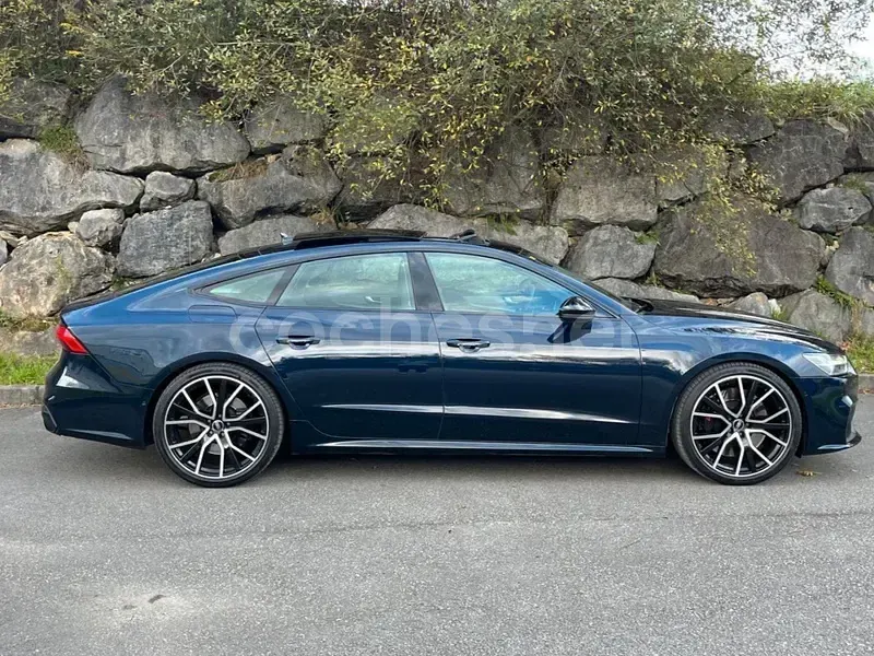 Usado Audi A7 Sportback Black Edition 350 CV (257 kW) 2020 Azul Utilitario