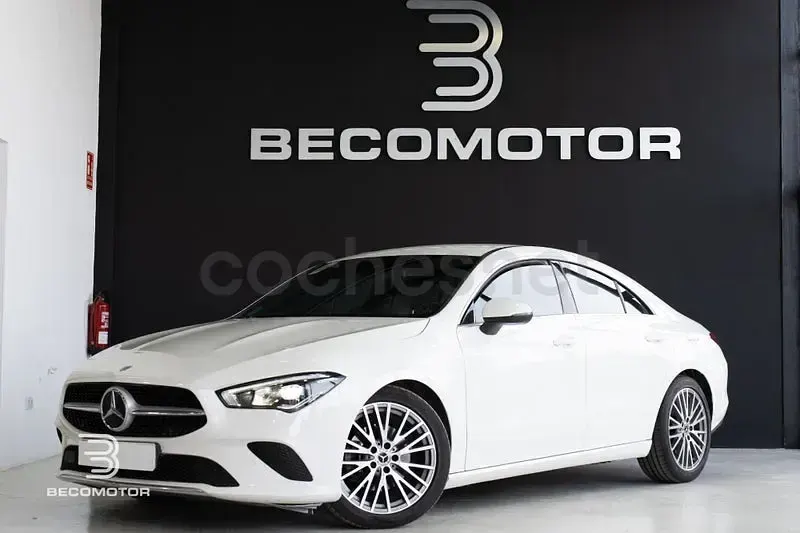 Usado Mercedes CLA200 150 CV (110 kW) 2021 Blanco Berlina