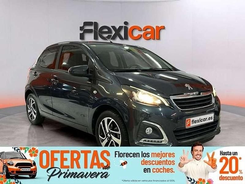 Usado Peugeot 108 Active 72 CV (52 kW) 2018 Azul Utilitario