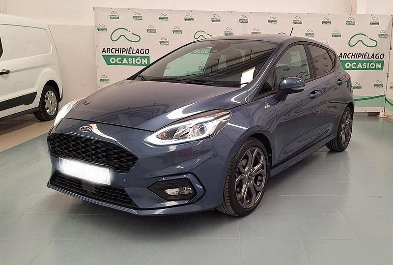 Blanco Usado 2021 Ford Fiesta ST-Line Utilitario | 12.495 € (Buen precio) - Imagen 1/4