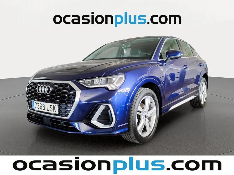Azul Usado 2021 Audi Q3 Sportback S-Line SUV | 31.355 € (Buen precio) - Imagen 1/4