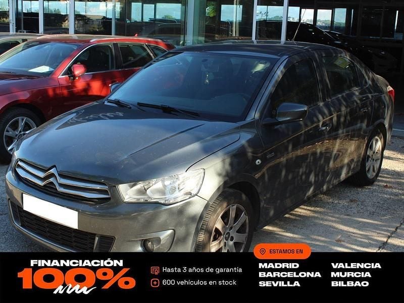Gris Usado 2017 Citroën C-Elysee I Feel Berlina | 6750 € (Precio justo) - Imagen 1/4