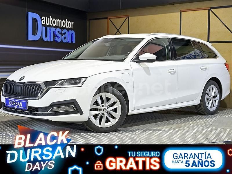 Blanco Usado 2022 Skoda Octavia Familiar | 21.890 € (Precio justo) - Imagen 1/4