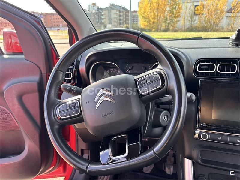 Usado Citroën C3 Aircross PureTech 110 CV (80 kW) 2019 Rojo SUV