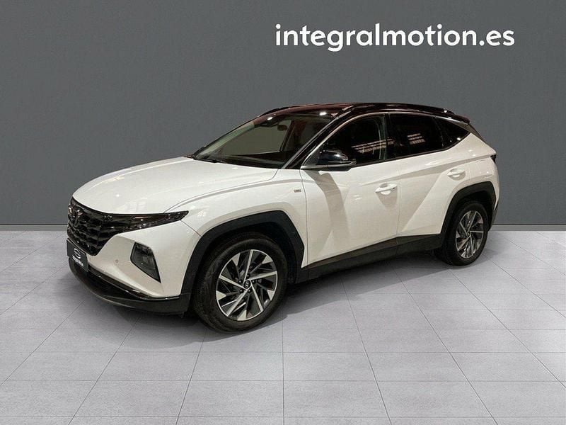 Blanco Usado 2021 Hyundai Tucson SUV | 24.900 € (Un poco caro) - Imagen 1/4