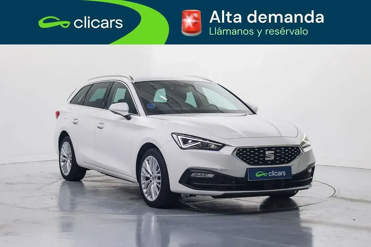 Usado Seat Leon ST XCELLENCE 205 CV (150 kW) 2021 Blanco Familiar