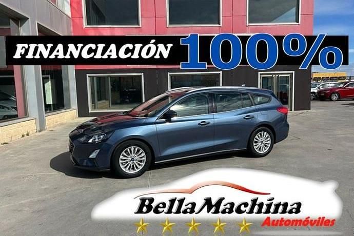Usado Ford Focus Titanium 121 CV (88 kW) 2020 Azul Familiar