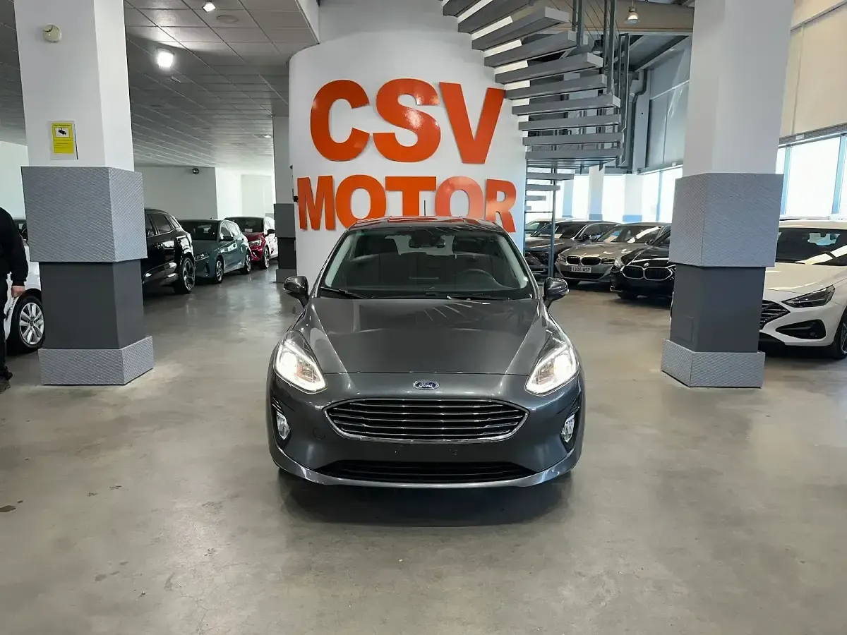 Usado Ford Fiesta Titanium 101 CV (74 kW) 2019 Gris Utilitario
