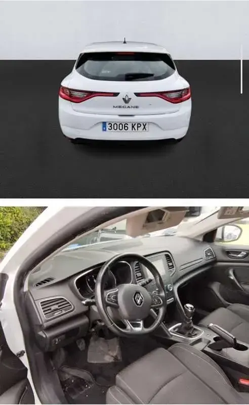 Usado Renault Mégane Business 116 CV (85 kW) 2018 Blanco Utilitario