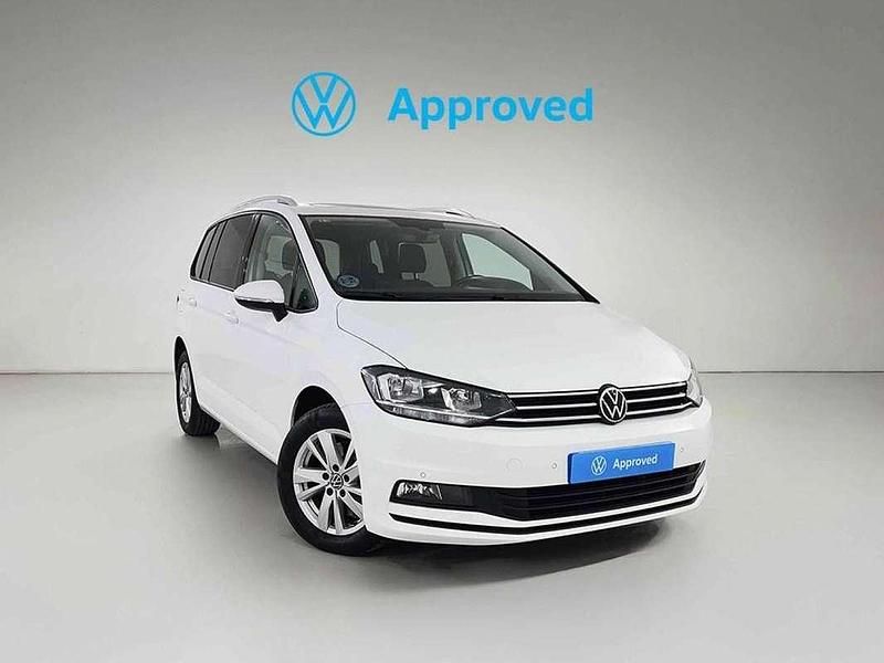 Blanco Usado 2020 VW Touran Advance Monovolumen | 27.300 € (Caro) - Imagen 1/4