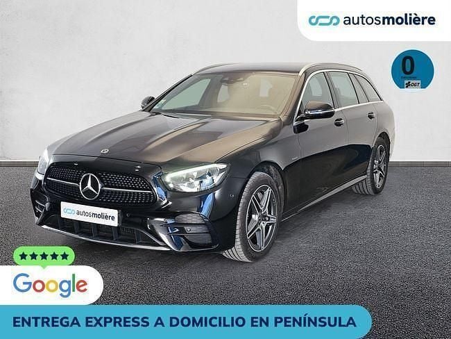 Negro Usado 2021 Mercedes E300 Familiar | 32.980 € (Super precio) - Imagen 1/4