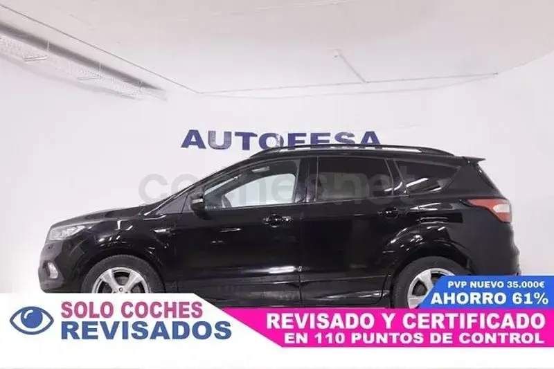 Usado Ford Kuga ST-Line 150 CV (110 kW) 2018 Negro SUV