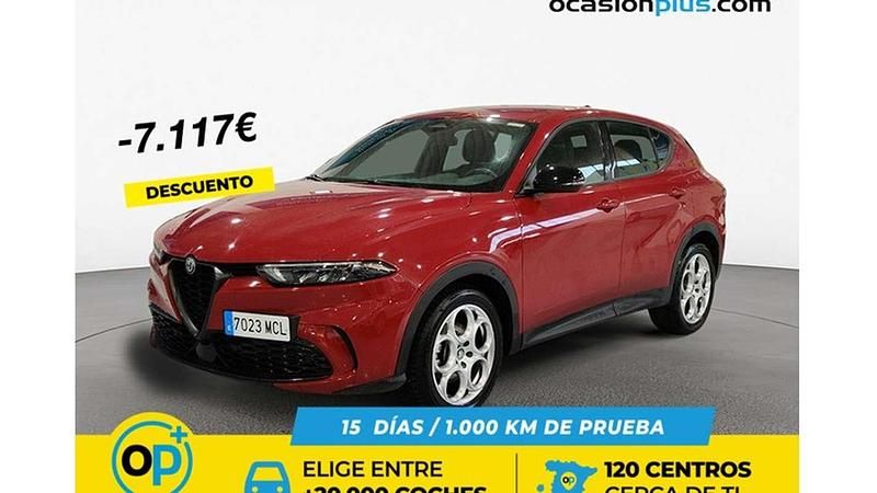 Rojo Usado 2022 Alfa Romeo Tonale Sprint SUV | 19.773 € (Precio justo) - Imagen 1/3
