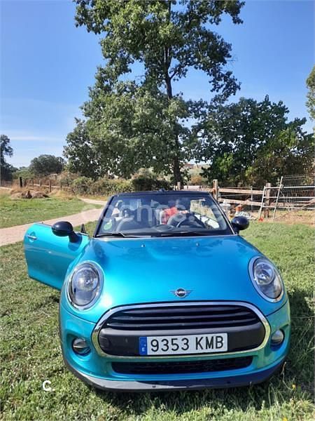 Azul Usado 2018 Mini One Cabriolet Descapotable | 16.500 € (Un poco caro) - Imagen 1/4
