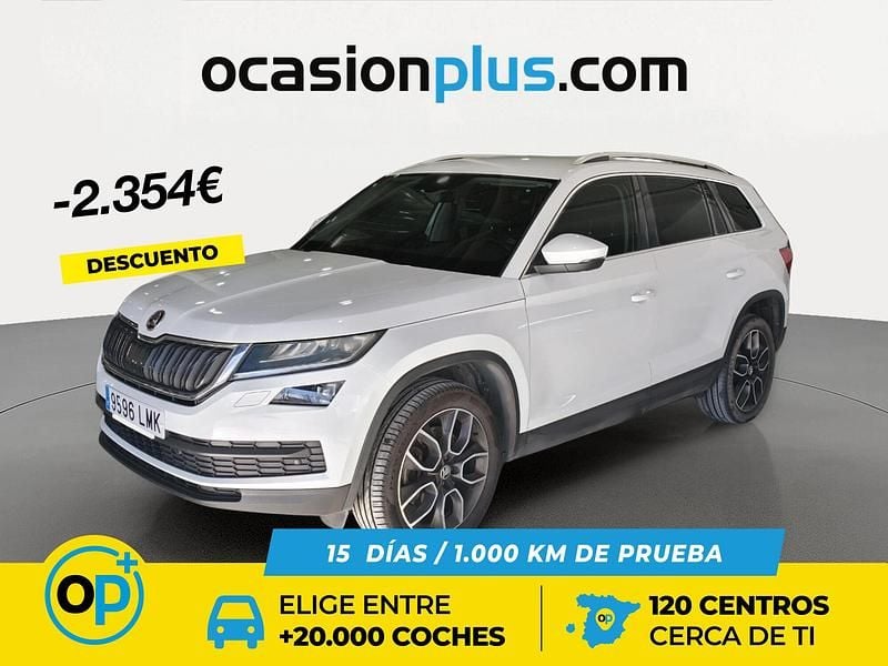 Usado Skoda Kodiaq Style 150 CV (110 kW) 2021 Blanco SUV