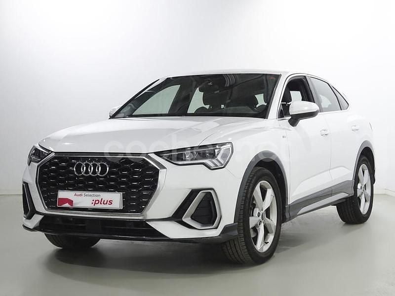 Blanco Usado 2022 Audi Q3 Sportback S-Line SUV | 36.900 € (Precio justo) - Imagen 1/4