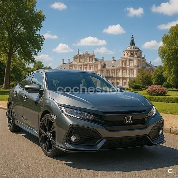 Usado Honda Civic Sport Plus 182 CV (133 kW) 2018 Negro Berlina