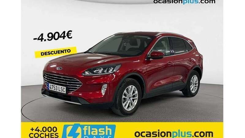 Rojo Usado 2021 Ford Kuga Titanium SUV | 17.046 € (Super precio) - Imagen 1/1